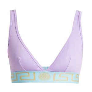 COPY - VERSACE Greca Border with Medusa bralette NWT   Splash
